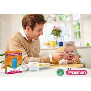 PLASMON - MAKARONA "BEBIRISO" - 300G, +4 MUAJ