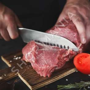 THIKE KUZHINE "BLACKSMITH SANTOKU" - 18CM