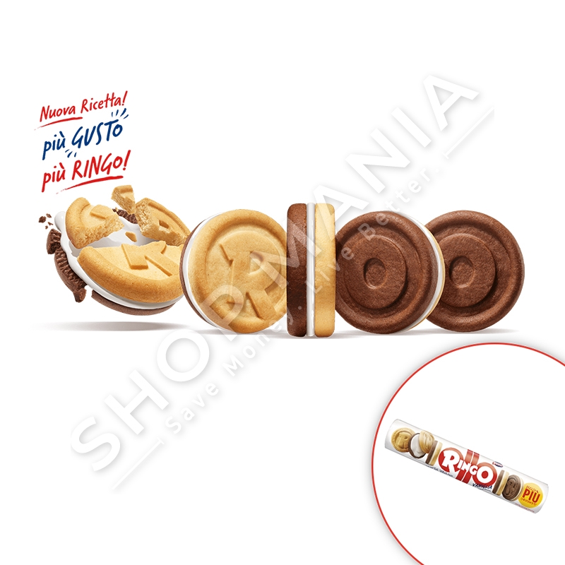 PAVESI - BISKOTA ME VANILJE "RINGO" - 165G