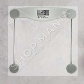FIRST AUSTRIA - PESHORE ELEKTRONIKE 150KG "DIGITAL BATHROOM GLASS SCALES" - FA-8013-3-WI