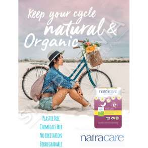 NATRACARE - PECETA HIGJIENIKE MUJORE ME PAMBUK ORGANIK "REGULAR" - 14 COPE