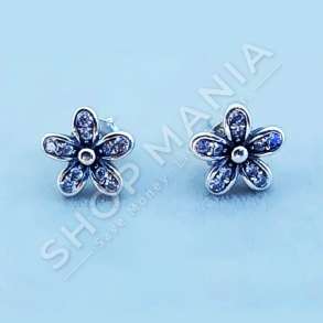 VATHE ARGJENDI ME GUR TE VEGJEL ZIRKONI "DIZAJN LULE"