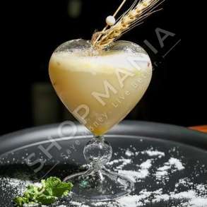 EURO IDEA - GOTE KOKTEJLI NE FORME ZEMRE 200ML - Q1029