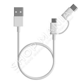XIAOMI - FISHE 2IN1 MICRO USB TO TYPE-C USB 30CM - 6970244524928