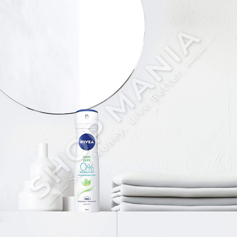 NIVEA - DEODORANT SPRAY PER FEMRA "FRESH PURE" - 150ML
