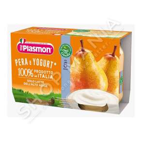 PLASMON - KOS FRUTASH ME DARDHE - 2 x 120G, +6 MUAJ