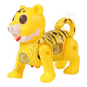 TIGER ME MUZIKE & DRITA +3 VJEC "MOVABLE PEST TIGER DANCE MUSIC LIGHTING PROJECTION TOYS FOR CHILDREN"