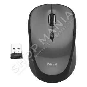 TRUST - MOUSE WIRELESS "USB BLACK" - 18519