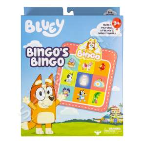 MOOSE - LOJE ME LETRA BINGO'S BINGO +3VJEC "BINGO'S BINGO GAME BLUEY" - 630996130346