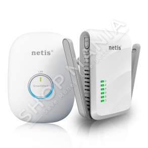 NETIS - ADAPTER WIRELESS POWERLINE ADAPTER KIT 300MBPS - PL7622