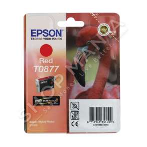EPSON - KARTUÇË ME BOJË NGJYRË E KUQE C13T08774010 T0877 11.4ML