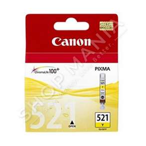 CANON - KARTUÇË ME BOJË NGJYRË E VERDHË CLI-521Y 2936B001 9ML