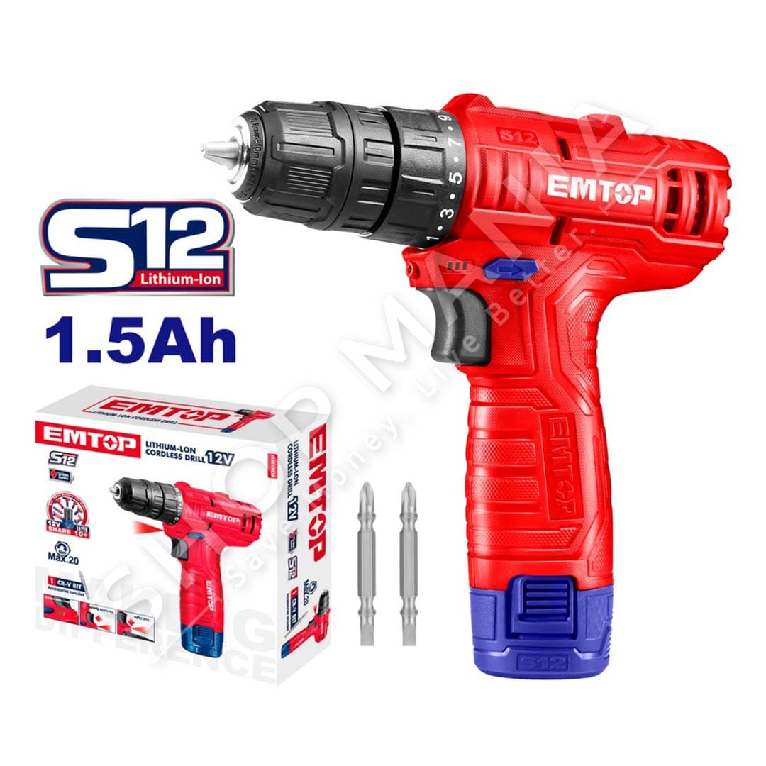 EMTOP - VIDATOR ME BATERI 12V/1X1.5 AH - ECDL12511