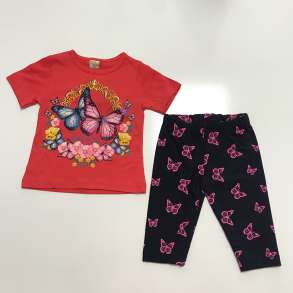 KOSTUM ME STRECE & BLUZE ME MENGE TE SHKURTRA - DZ-001