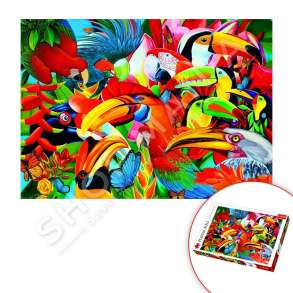 TREFL - PUZZLE ME 500 COPE ZOGJTE SHUMENGJYRESH