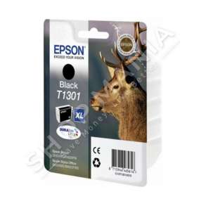 EPSON - KARTUÇË ME BOJË NGJYRË E ZEZË C13T13014010 T1301 RRETH 945 FAQE 25.4ML