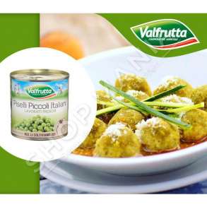 VALFRUTTA - BIZELE TE VOGLA, TE KONSERVUARA - 410G