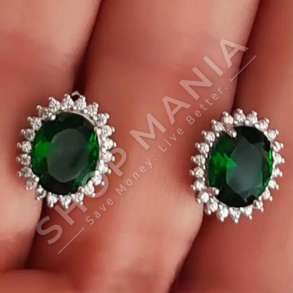 VATHE ARGJENDI RRETHORE ME GUR TE VEGJEL ZIRKONI