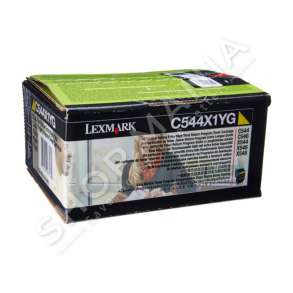 LEXMARK - ORIGJINALE TONER NGJYRË E VERDHË C544X1YG RRETH 4000 FAQE