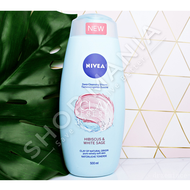 NIVEA - SHAMPO DUSHI ME HIBISKUS & LULE "WHITE SAGE" - 500ML
