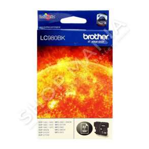 BROTHER - KARTUÇË ME BOJË NGJYRË E ZEZË LC980BK LC-980 DERI NË 300 FAQE