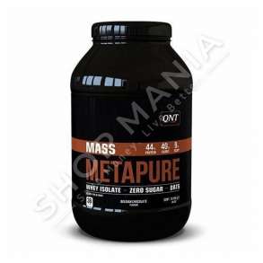 QNT - SUPLEMENT PROTEINE PER RRITJEN E MASES MUSKULARE PA SHEQER "MASS METAPURE" - 1.8KG