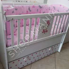 KREVAT PER FEMIJE "DIZAJN HELLO KITTY" - 60X120CM