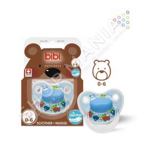 BIBI - BIBERON FALLCO SILIKONI "DENTAL - CARTOON HEROES" 0-6 MUAJSH