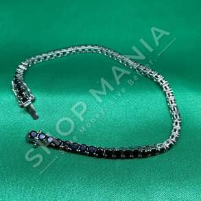 BYZYLK ARGJEND ME GUR ZIRKON "RRETHORE - BLU"